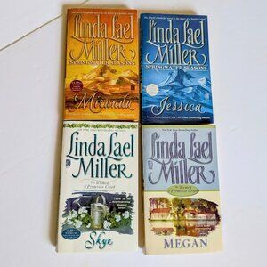 Linda Lael Miller Romance Books Sonnet Set Lot 4 VTG Paperback Small